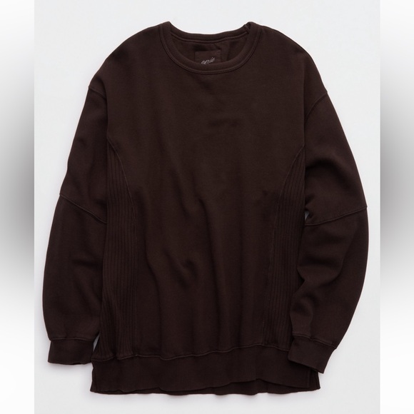 Aerie Tres Chic sweatshirt S - Picture 3 of 8